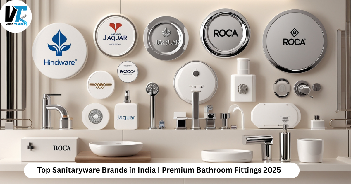 Top sanitaryware brands in India.
